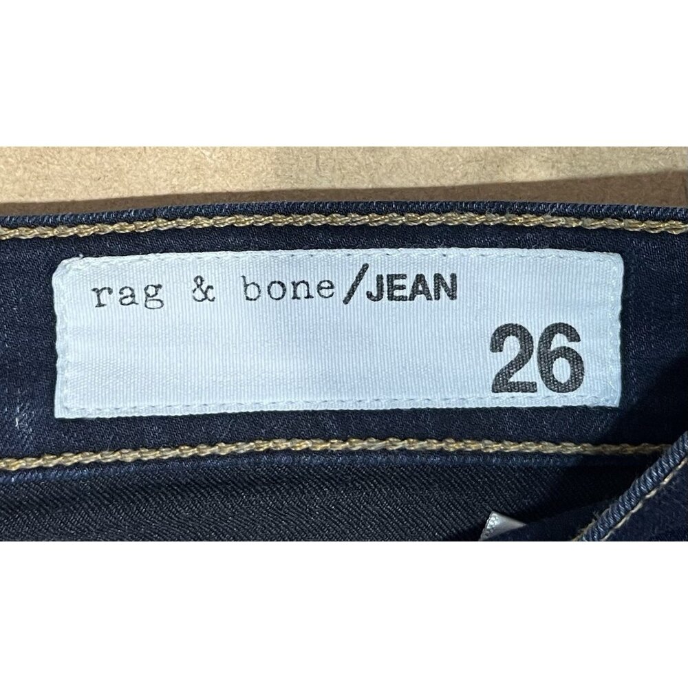 Rag & Bone Women’s Jeans Size 26 Crop Flare High Rise Blue Denim - Picture 7 of 15